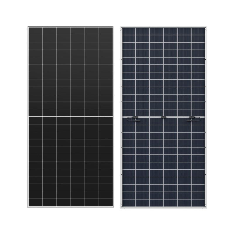 WERAN 640-670W HPBC 2.0 bifaciaal zonnepaneel - OEM achtercontact dubbelglas PV-module voor nuts- en EPC-projecten