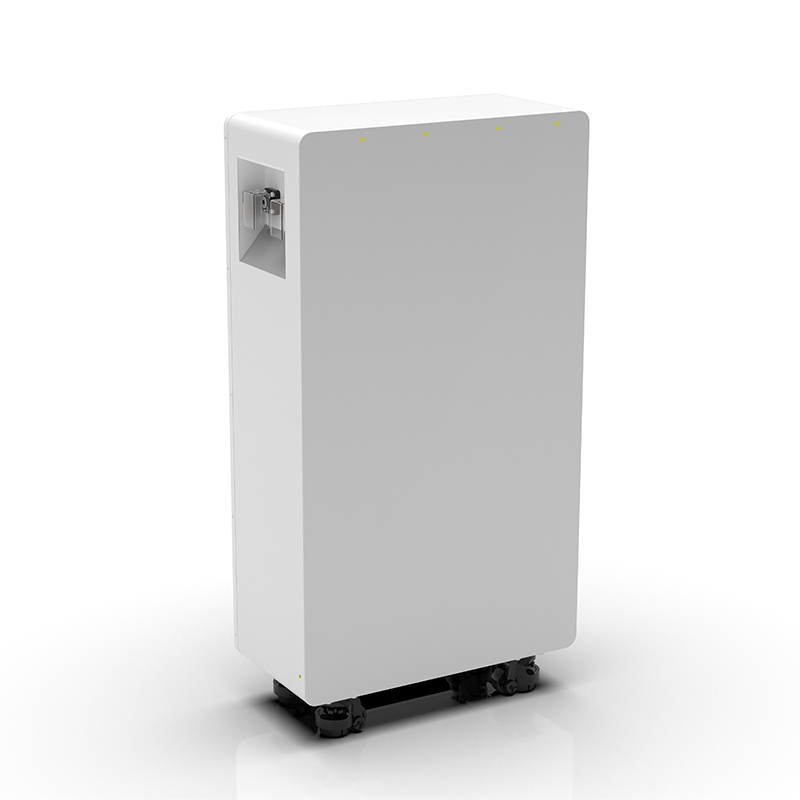 WERAN WRL-48200UW 51,2V 200Ah LiFePO4-batterij (10,24kWh) – IP65 op wielen / wandmontage, stapelbare 48V zonne-opslag