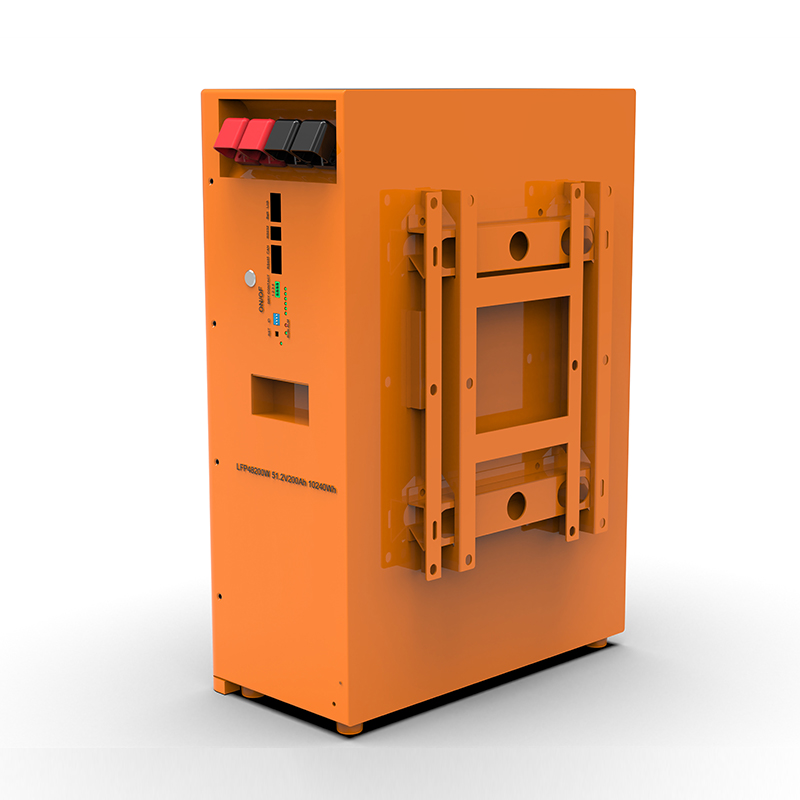 WERAN WRL-48200WO 51,2 V 200 Ah wandgemonteerde LiFePO4-batterij (10,24 kWh) – IP65, residentiële ESS met hoge capaciteit