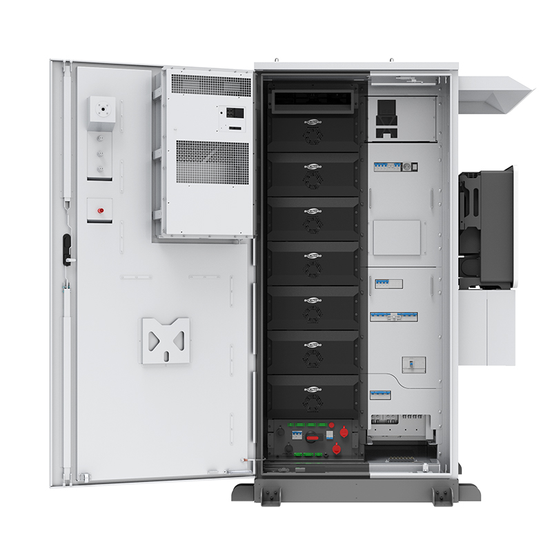 WERAN PTH 25-50kW 64,3-112,5kWh All-in-One C&I energieopslagkast – geïntegreerd zonne-opslagsysteem met hybride omvormer